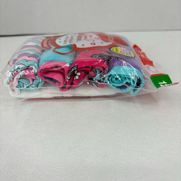Hanes Low Rise Briefs Gril's Size 12 Cotton 6 Pack Tagless No Ride Up - Picture 6 of 6